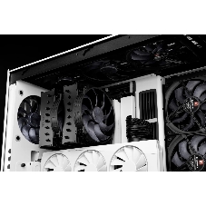 Вентилятор корпусной Noctua NF-A14x25r G2 PWM chromax.black, 140 мм, 1500 об/мин, 22.8 дБ, 4-pin PWM, без подсветки, черный