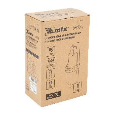 Вибрационный насос MTX VP-300-40, верхний забор, 300 Вт, напор 75 м, 1200 л/ч, кабель 40 м
