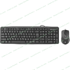 Комплект клавиатура+мышь Defender Dakota C-270 проводной, USB, 1000 DPI, чёрный