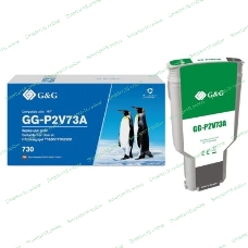 Картридж струйный G&G GG-P2V73A 730 черный фото (300 мл) для HP DJ T1600/T1700/T2600