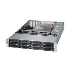 Компьютерный корпус SuperMicro CSE-826BAC12-R1K23LPB 2U, 2x1200W, 12x3.5