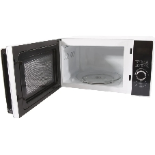 Микроволновая печь Pioneer MW356S белый, 23 л, 800 Вт, переключатели - сенсор, поворотный механизм