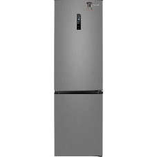 Холодильник Weissgauff WRK 2000 Total NoFrost Inverter нержавеющая сталь двухкамерный 240/95л морозилка снизу