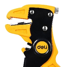 Автоматические клещи для снятия изоляции (стриппер) Deli DL2003 180мм, диапазон зачистки 0,5-6 мм, пружина с автоматическим возвратом
