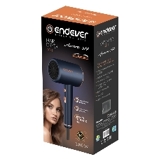 Фен Endever Aurora-514 темно-синий, 2200 Вт