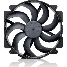 Вентилятор корпусной Noctua NF-A14x25r G2 PWM chromax.black, 140 мм, 1500 об/мин, 22.8 дБ, 4-pin PWM, без подсветки, черный