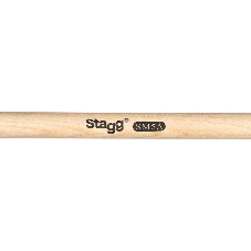 Барабанные палочки STAGG SM5A деревянные, размер 5A, материал клен, 2 шт., подобранная пара по весу, цвету и звучанию, размеры (в упаковке) 410х20х20 мм, вес (в упаковке) 0,1 кг