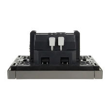Выключатель IEK FORTE&PIANO FP503 1-кл проходной 10А сталь