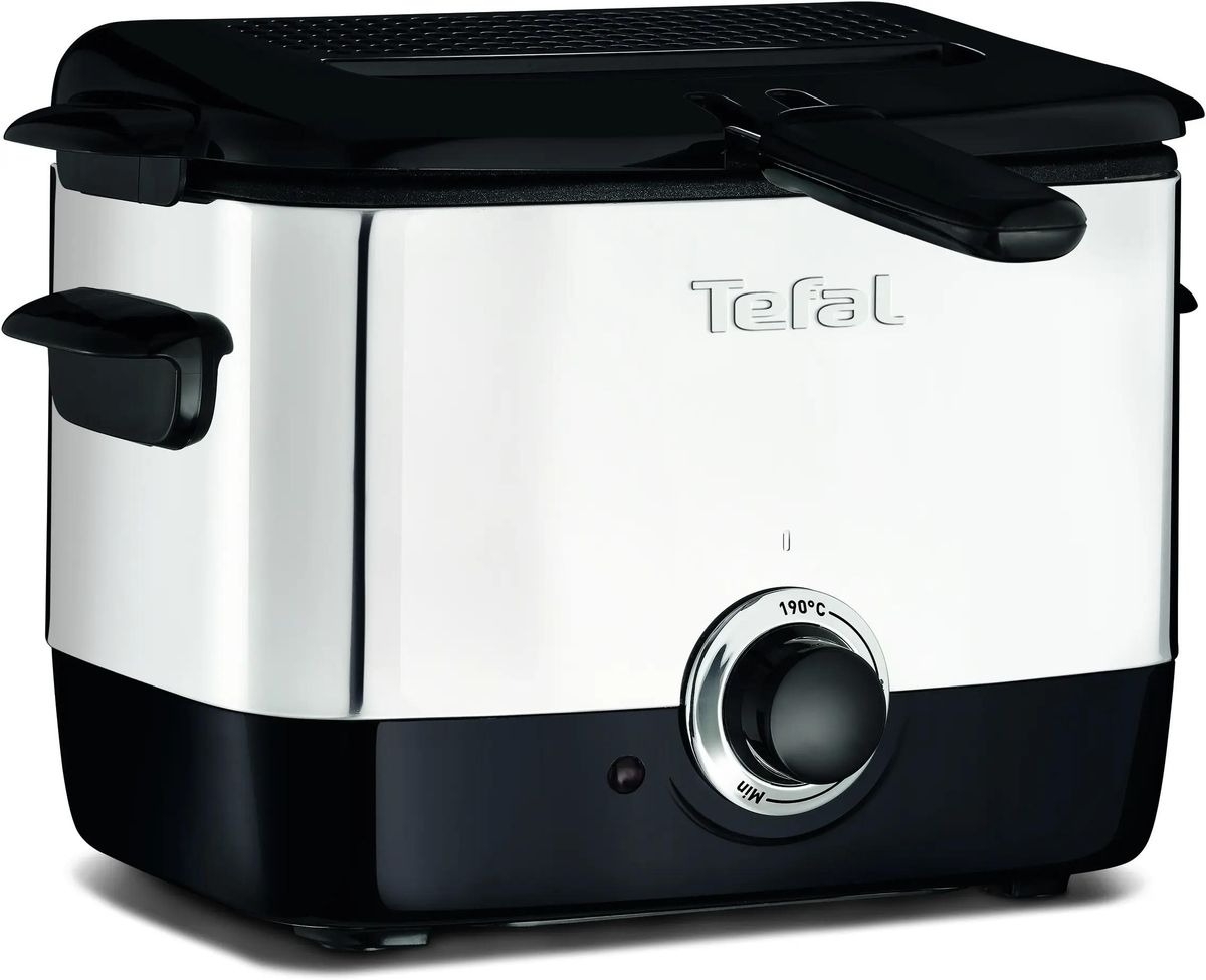 Фритюрница Tefal FF220015 1000Вт серебристый/черный