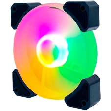 Вентилятор для корпуса Eurocase EU-FN120ARGB_8 BL YF120-12 Black,120 ARGB fan 3pin+AURA 5V3pin female and male connector with brown box,3pcs in big br Вентилятор для корпуса Eurocase EU-FN120ARGB_8 BL YF120-12 Black,120 ARGB fan 3pin+AURA 5V3pin female and male connector with brown box,3pcs in big br