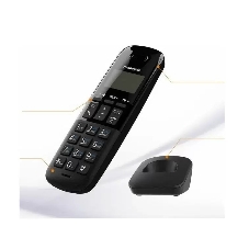 Телефон беспроводной (DECT) Panasonic KX-TGb610RUB черный АОН
