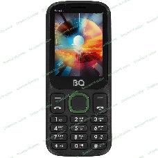 Мобильный телефон BQ 2440 Step L+ черный/зеленый