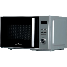 Микроволновая печь General Electronics GE-DS525S серебро, 25 л, 900 Вт, переключатели — электронный
