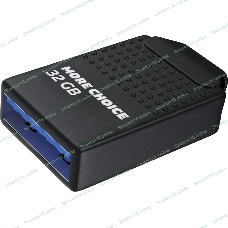 Флешка USB More Choice MF32-2 black (4610196404917), 32Gb, USB 2.0, R/W 50/20, черный