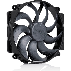 Вентилятор корпусной Noctua NF-A14x25r G2 PWM chromax.black, 140 мм, 1500 об/мин, 22.8 дБ, 4-pin PWM, без подсветки, черный