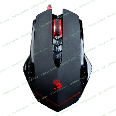 Мышь проводная A4Tech Bloody V8M Max черный, 12000 dpi, USB, кнопки - 10