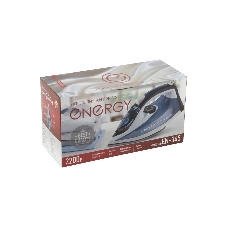 Утюг Energy EN-345 синий, 2200 Вт, 18 г/мин, 120 г/мин, 340 мл