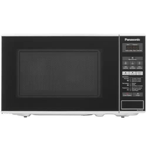 Микроволновая печь Panasonic NN-ST254MZPE серебристый, 20 л, 800 Вт, переключатели - сенсор