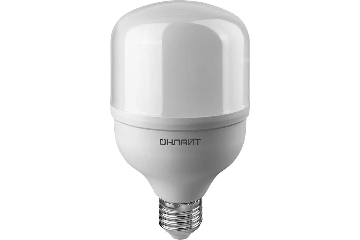 Лампа светодиодная ОНЛАЙТ 82901 OLL-T80-30-230-865-E27 30 Вт