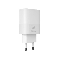 Сетевое зарядное устройство MORE CHOICE NC81a СЗУ 1USB+1Type-C 3.0A PD 20W+ QC3.0, белый