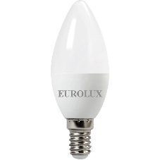 Лампа светодиодная EUROLUX LL-E-C37-5W-230-2