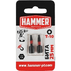 Бита Haммer Flex 203-179TORX-1025мм, 2шт.