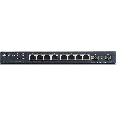Коммутатор мультигигабитный Smart L3 Lite Zyxel NebulaFlex XMG1915-10E, 8xRJ-45: 1/2.5G, 2xSFP+, бесшумный (без вентилятора)