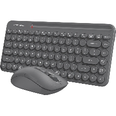 Комплект клавиатура+мышь A4Tech FStyler FG3200 Air2 беспроводной, USB, 2000 DPI, серый