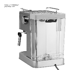 Кофеварка рожковая Galaxy Line GL 0761 серый, исп. кофе - молотый, 1,5 л, 1500 Вт, 20 бар