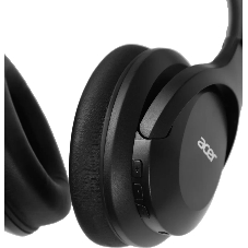 Беспроводные/проводные наушники Acer OHR304 черный, полноформатные, Bluetooth + проводной, активное шумоподавление, до 16 ч