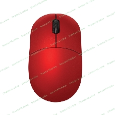 Мышь проводная Qumo Simple Office M92 красный, 1000 dpi, USB, кнопки - 3