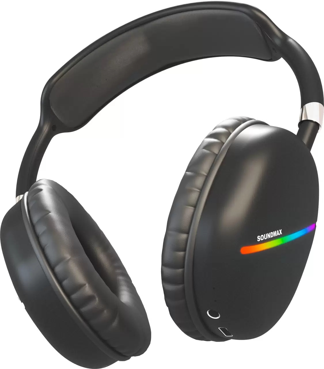 Наушники SOUNDMAX SM-HP2200B (серый)