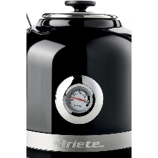 Электрочайник Ariete Moderna 2854/02 черный, 1.7 л, 2000 Вт, скрытый нагревательный элемент