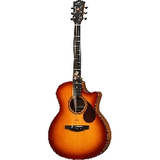 Акустическая гитара Kepma F0PRO-BS цвет Cherry Burst