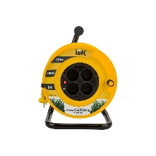 Катушка IEK WKP23-06-04-30, УК30 с т/з 4 места 2Р/30м 2х0,75 мм2 