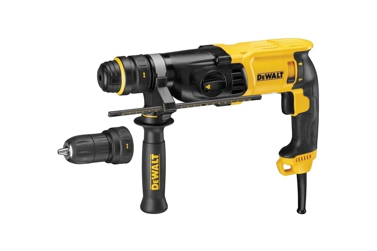 Перфоратор DeWalt D25134K-KS, SDS-plus, 800 Вт, 3 Дж, от сети