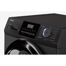 Стиральная машина Haier HW80-BP12929DE черный, загрузка фронтальная 8 кг, 1200 об/мин, класс A+++
