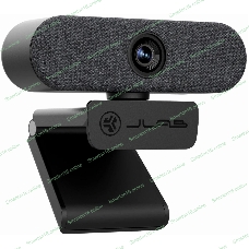 Веб-камера JLab Epic 2560x1440, 30 кадр/с, USB Type-A, микрофон (2 шт), автоматическая фокусировка, автоосвещение, универсальное крепление