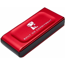 Внешний SSD Kingston XS1000, 2TB, USB 3.2 Gen 2 Type-C, R/W 1050/1000, красный