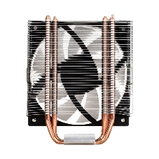 Кулер ExeGate Wizard EXX400V3-PWM.FRGB алюминий/медь, 1800 об/мин, 33 дБ, 4 pin, 140 Вт