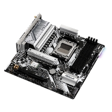 Материнская плата ASRock B650M Pro RS WiFi, AM5, AMD B650, 4xDDR5, 4xSATA, 3xM.2, 1xPCIe 4.0 x16, 1xPCIe 3.0 x16, 1xHDMI, 1xDP, 1x2.5Gb LAN, Wi-Fi 6E, Bluetooth 5.2, 1xUSB-C 10Gbps, 1xUSB-A 10Gbps, 2xUSB-A 5Gbps, 4xUSB-A 2.0, 3x3.5 мм, 7.1, mATX