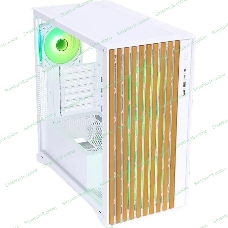 Компьютерный корпус Aerocool/Formula TimberLine T0 белый без БП mATX 6x120мм 6x140мм 2xUSB3.0 audio