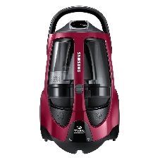 Пылесос Samsung VCC885FH3P красный/черный, 430/2200 Вт, уборка сухая, пылесборник контейнер 2 л