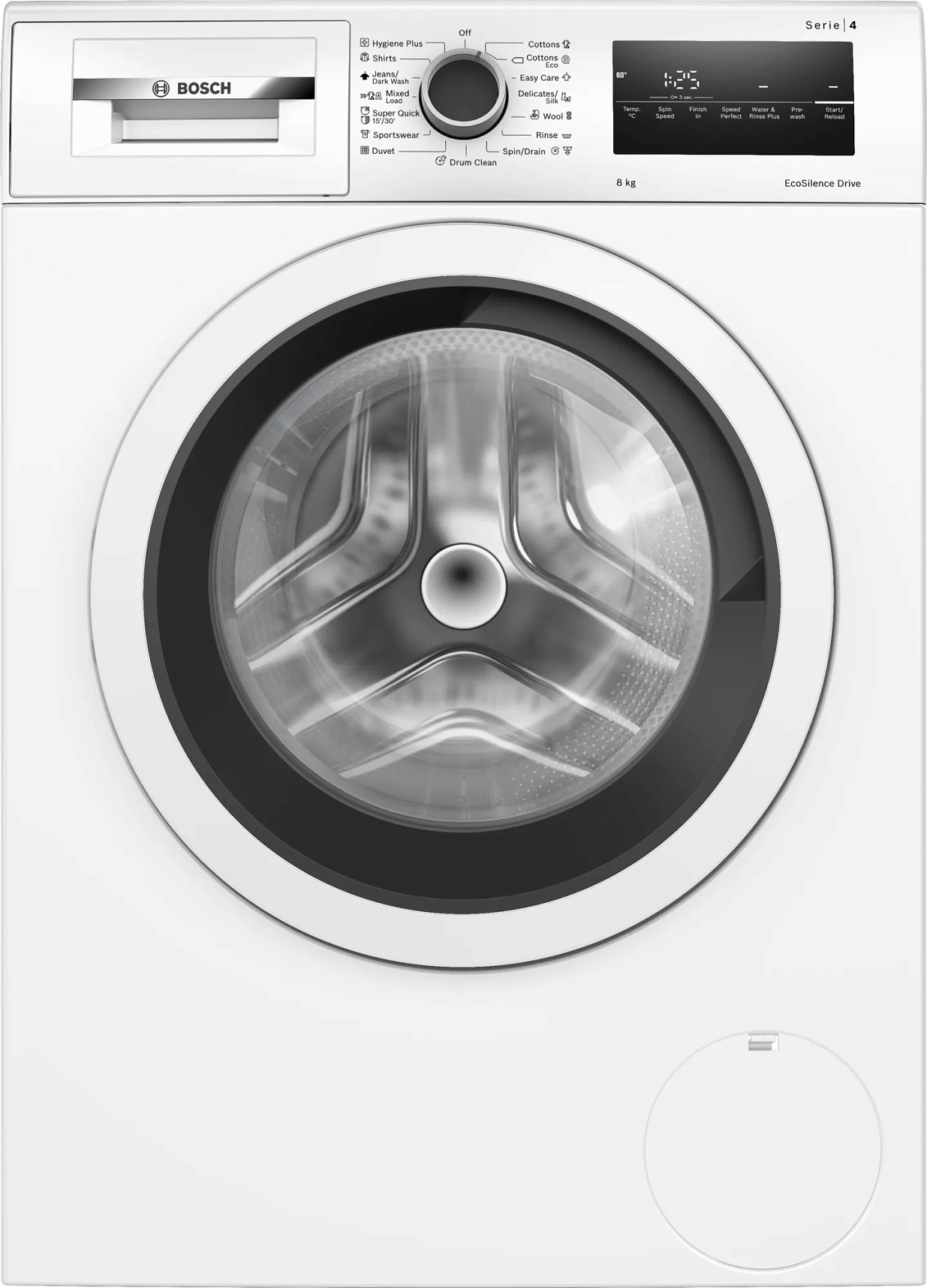 Стиральная машина Bosch WLZ24200ME белый, загрузка фронтальная 8 кг, 1200 об/мин, класс A+++