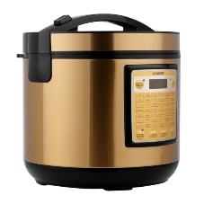 Мультиварка Centek CT-1495 Ceramic черный/золотистый, 5.0 л, 900 Вт, кнопки, 42 программы