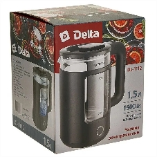 Чайник электрический Delta DL-1112 черный