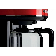 Кофеварка капельная Ariete 00M139600AR0 красный, молотый, 1,5 л. 900 Вт