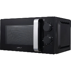 Микроволновая печь Vitek VT-MW1020 черный, 20 л, 700 Вт, переключатели — поворотный механизм