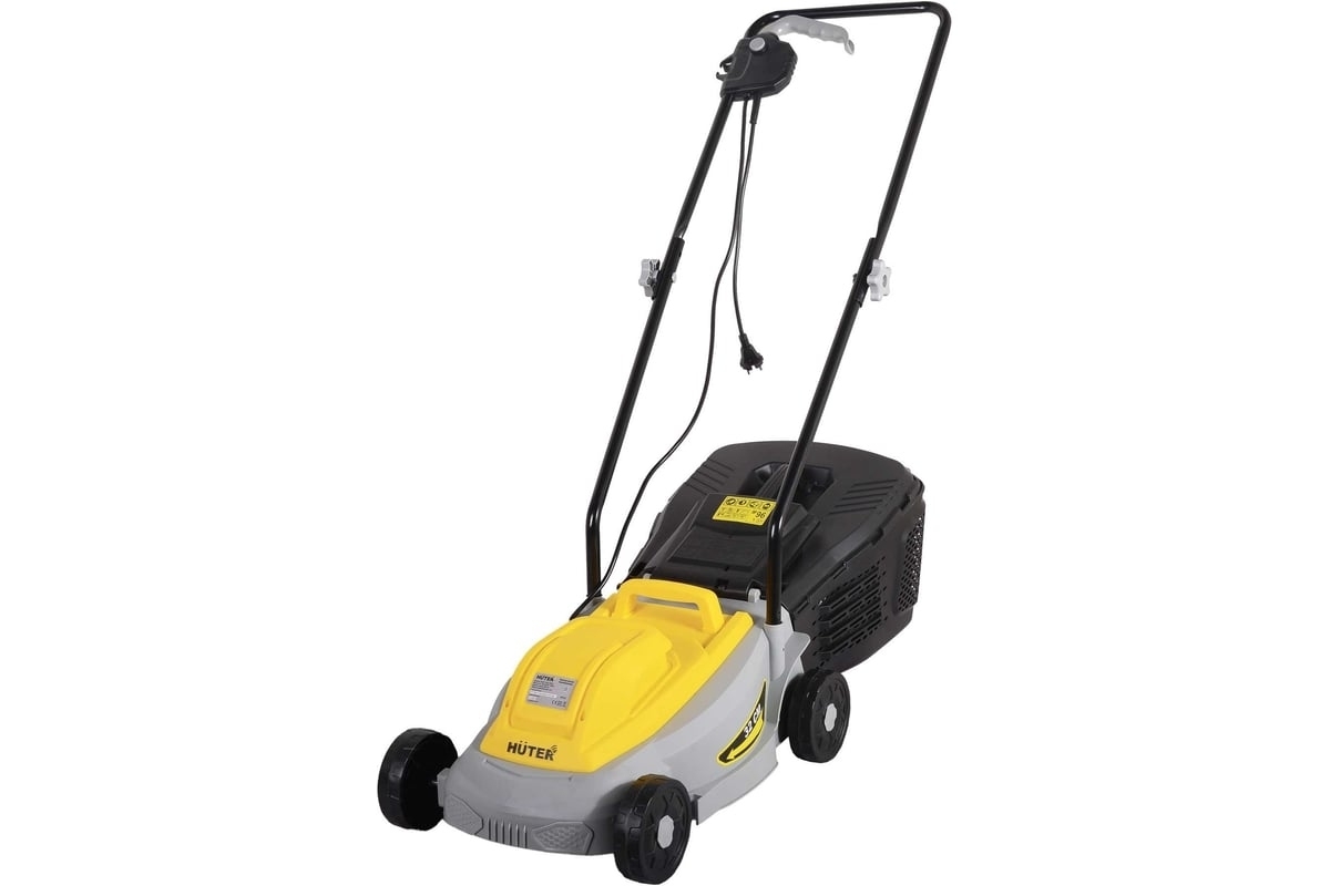 Газонокосилка электрическая Huter ELM-11А32 Grey, от сети, 1100 Вт