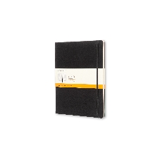Блокнот Moleskine Classic, 192стр, в линейку, твердая обложка, черный qp090